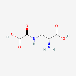 Структурная формула Dencichine, CAS 5302-45-4, формула C6H3N2O6