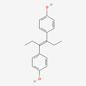 Структурная формула Diethylstilbestrol, CAS 56-53-1, формула C18H20O2
