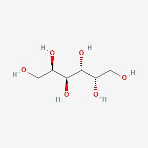 Структурная формула Dulcitol, CAS 608-66-2, формула C6H14O6