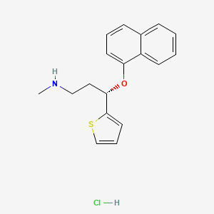 Структурная формула Duloxetine, CAS 116539-59-4, формула C18H19NOs