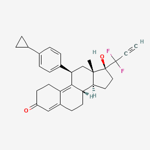 Структурная формула EC330, CAS 2016795-77-8, формула C30H32F2O2