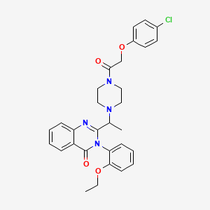 Структурная формула Erastin, CAS 571203-78-6, формула C30H31ClN4O4