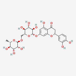 Структурная формула Eriocitrin, CAS 13463-28-0, формула C27H32O15