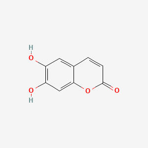 Структурная формула Esculetin, CAS 305-01-1, формула C9H6O4