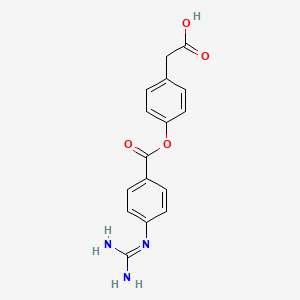 Структурная формула FOY-251, CAS 71079-08-8, формула C16H14N3O4