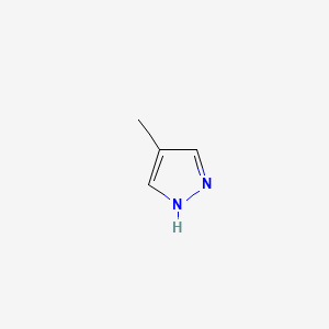 Структурная формула Fomepizole, CAS 7554-65-6, формула C4H6N2