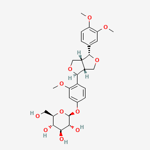 Структурная формула Forsythin, CAS 487-41-2, формула C27H34O11