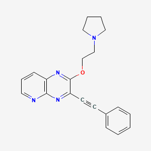 Структурная формула GK921, CAS 1025015-40-0, формула C21H20N4O