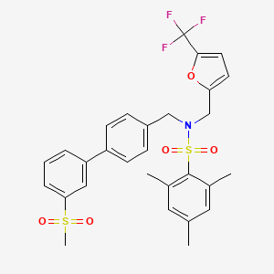 Структурная формула GSK2033, CAS 1221277-90-2, формула C29H28F3NO5S2