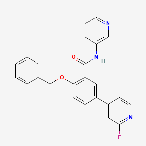 Структурная формула LRRK2 inhibitor GSK2578215A, CAS 1285515-21-0, формула C24H18FN3O2