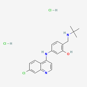 Структурная формула GSK369796, CAS 1010411-21-8, формула C20H24Cl3N3O