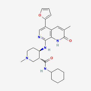 Структурная формула GSK789, CAS 2540591-06-6, формула C26H33N5O3