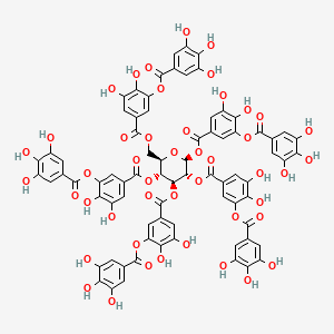 Структурная формула Glycerite, CAS 1401-55-4, формула C76H52O46