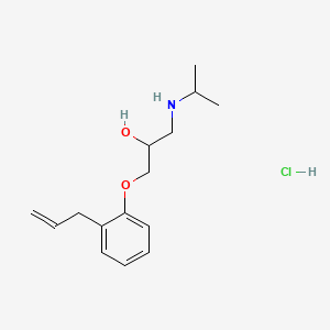 Структурная формула Gubernal, CAS 13707-88-5, формула C15H24ClNO2