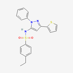 Структурная формула HSF1A, CAS 1196723-93-9