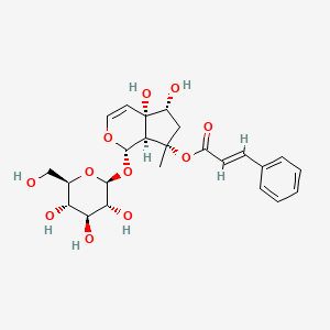 Структурная формула Harpagoside, CAS 19210-12-9, формула C24H30O11