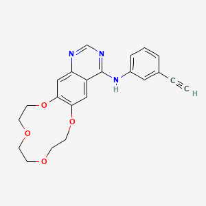 Структурная формула Icotinib, CAS 610798-31-7, формула C22H21N3O4
