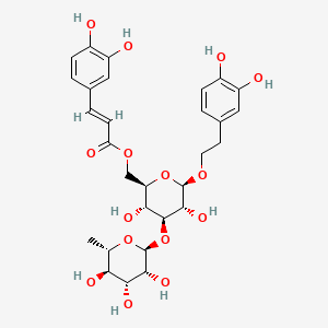 Структурная формула Isoacteoside, CAS 61303-13-7, формула C29H36O15