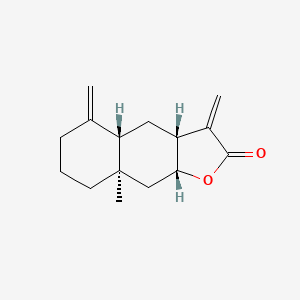Структурная формула Isoalantolactone, CAS 470-17-7, формула C15H20O2