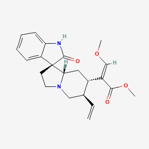 Структурная формула Isocorynoxeine, CAS 51014-29-0, формула C22H26N2O4