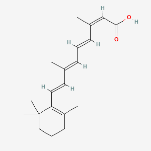 Структурная формула Isotretinoin, CAS 4759-48-2, формула C20H28O2