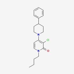 Структурная формула JNJ40411813, CAS 1127498-03-6, формула C20H25ClN2O