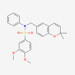 Структурная формула KCN1, CAS 927823-01-6, формула C26H27NO5S