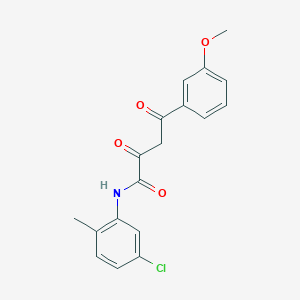 Структурная формула SEC inhibitor KL-1, CAS 900308-84-1, формула C18H16ClNO4