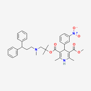 Структурная формула Lercanidipine, CAS 100427-26-7, формула C36H41N3O6