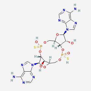 Структурная формула ML RR-S2 CDA, CAS 1638241-89-0, формула C20H24N10O10P2S2