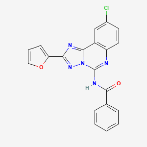 Структурная формула MRS1177, CAS 183721-13-3, формула C20H12ClN5O2