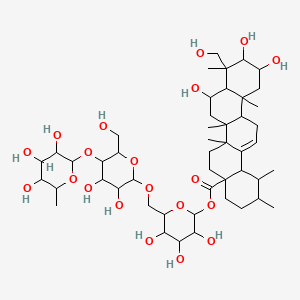 Структурная формула Madecassoside, CAS 34540-22-2, формула C48H78O20