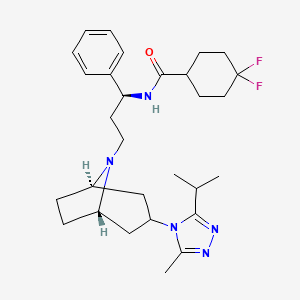 Структурная формула Maraviroc, CAS 376348-65-1, формула C29H41F2N5O