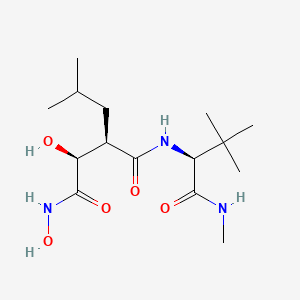 Структурная формула Marimastat, CAS 154039-60-8, формула C15H29N3O5