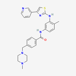 Структурная формула Masitinib, CAS 790299-79-5, формула C28H30N6Os