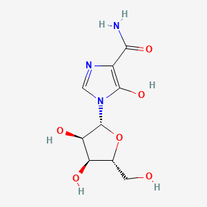 Структурная формула Mizoribine, CAS 50924-49-7, формула C9H13N3O6