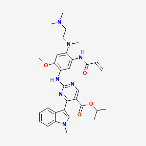 Структурная формула Mobocertinib(TAK-788), CAS 1847461-43-1, формула C32H39N7O4
