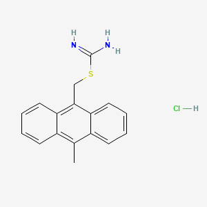 Структурная формула NSC 146109 (hydrochloride), CAS 59474-01-0, формула C17H17ClN2S