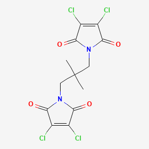 Структурная формула NSC617145(WRN inhibitor), CAS 203115-63-3, формула C13H10Cl4N2O4