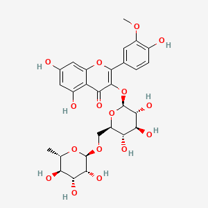 Структурная формула Narcissoside, CAS 604-80-8, формула C28H32O16