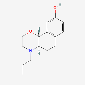 Структурная формула Naxagolide, CAS 88058-88-2, формула C15H21NO2