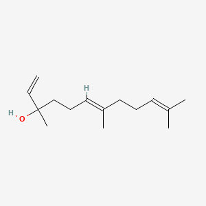 Структурная формула Nerolidol, CAS 7212-44-4, формула C15H26O