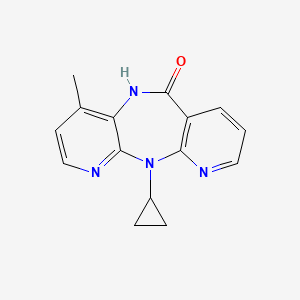 Структурная формула Nevirapine, CAS 129618-40-2, формула C15H14N4O