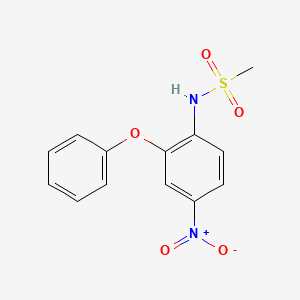 Структурная формула Nimesulide, CAS 51803-78-2, формула C13H12N2O5S
