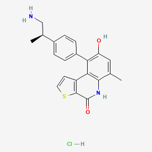 Структурная формула OTS514, CAS 1338540-63-8, формула C21H21ClN2O2S