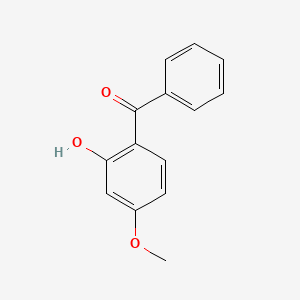 Структурная формула Oxybenzone, CAS 131-57-7, формула C14H12O3