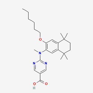 Структурная формула PA452, CAS 457657-34-0, формула C26H37N3O3