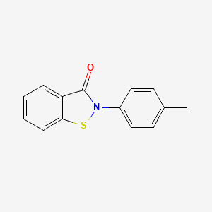 Структурная формула PBIT, CAS 2514-30-9, формула C14H11NOs