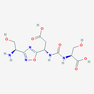 Структурная формула PD1-IN-2, CAS 1673534-97-8, формула C11H17N5O8