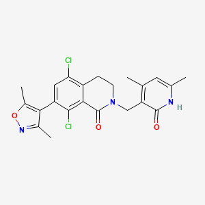 Структурная формула PF-06726304, CAS 1616287-82-1, формула C22H21Cl2N3O3
